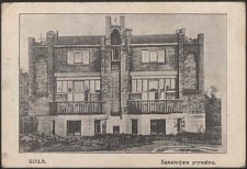 Biała, Sanatorjum prywatne [pocztówka]