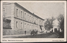 Biala, Maenliches Gymnasium [pocztówka]