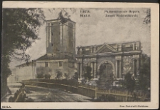 Biała. Radziwiłlowski schloss. Zamek Radziwiłłowski [pocztówka]