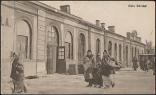 Biala, Bahnhof [pocztówka]