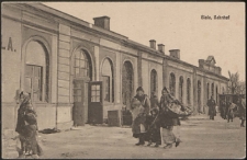 Biala, Bahnhof [poczt&oacute;wka]