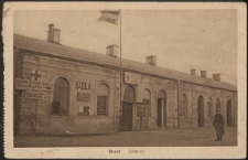 Biala, Bahnhof [pocztówka]