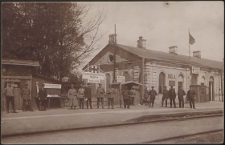 Biała, [Dworzec kolejowy] [pocztówka]