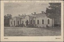 Biala, Bahnhof [pocztówka]