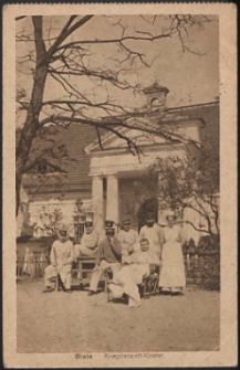 Biala, Kriegslazarett-Kloster [pocztówka]