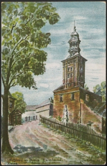 Biala: Ruine Schloss in Biela Russland [pocztówka]