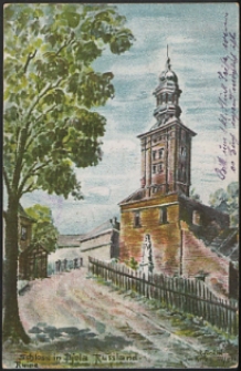 Biala: Ruine Schloss in Biela Russland [pocztówka]