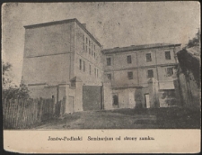 Janów Podlaski. Seminarium od strony zamku [pocztówka]