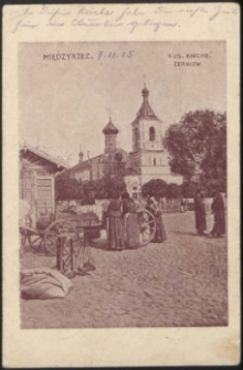 Międzyrzec, Rus. Kirch. Cerkiew. [pocztówka]