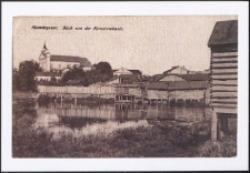 Miendzyrzec, Blick von der Komorowkastr. [pocztówka]