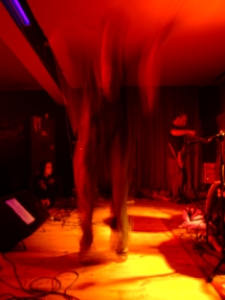 Koncert (gig) zespołu Back to Reality "Piątek 13-go”, 13 kwietnia 2007 r., Muzyczna Apteka, ul. Kościuszki, Biała Podlaska : chwile przed koncertem