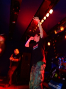 Koncert "Hardcore Stuff”, zespół Back To Reality, 12.04.2008 r., Klub Graffiti, Lublin : Maciej "Finek" Szupiluk