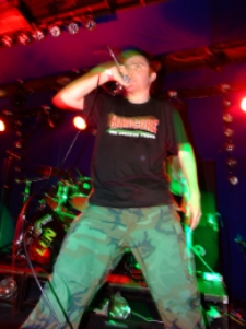 Koncert "Hardcore Stuff”, zespół Back To Reality, 12.04.2008 r., Klub Graffiti, Lublin : Maciej "Finek" Szupiluk