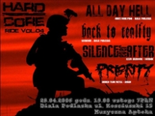 Koncert "Hardcore Ride 4", 28.04.2006, Muzyczna Apteka, Biała Podlaska, ul Kościuszki 15 : plakat