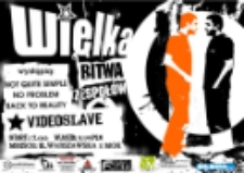 Koncert Back To Reality, "Wielka Bitwa Zespołów", 22.11.2008, Miejski Ośrodek Kultury, Biała Podlaska : plakat