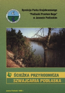Ścieżka przyrodnicza "Szwajcaria Podlaska"