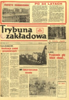 Trybuna Zakładowa : organ samorządów robotniczych R. 2 (1978) nr 13-14