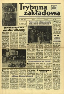 Trybuna Zakładowa : organ samorządów robotniczych R. 2 (1978) nr 19
