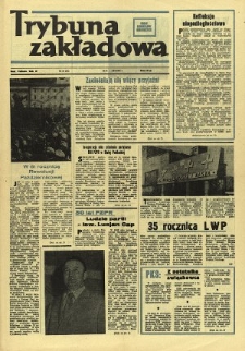 Trybuna Zakładowa : organ samorządów robotniczych R. 2 (1978) nr 20