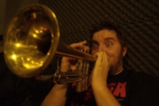 Sesja nagraniowa płyty „To nie jest kraj dla słabych ludzi” zespołu Back To Reality, studio ul. Pływacka, Biała Podlaska, luty 2009 r.