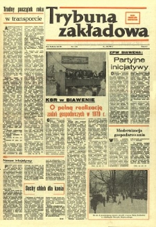 Trybuna Zakładowa : organ samorządów robotniczych R. 3 (1979) nr 2
