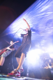 Premiera płyty ”Starcie z niedźwiedziem” zespołu Back To Reality, Trawniq Jazzanowa, ul. Artyleryjska, Biała Podlaska, 12 maja 2018 r., godz. 21.00-22.15 : relacja 1