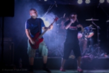 Premiera płyty ”Starcie z niedźwiedziem” zespołu Back To Reality, Trawniq Jazzanowa, ul. Artyleryjska, Biała Podlaska, 12 maja 2018 r., godz. 21.00-22.15 : relacja 1