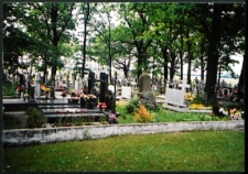 Cmentarze i miejsca pamięci w pow. Biała Podlaska : gm. Biała Podlaska: cmentarz katolicki w Woskrzenicach Dużych : fotografia