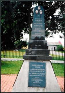 Cmentarze i miejsca pamięci w pow. Biała Podlaska : gm. Drelów : pomnik poświęcony POW oraz ofiarom więzień i obozów : karta ewidencyjna nr 6