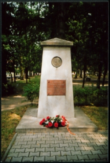 Cmentarze i miejsca pamięci w pow. Biała Podlaska : gm. Janów Podlaski : pomnik Józefa Piłsudskiego w Janowie Podlaskim : fotografia