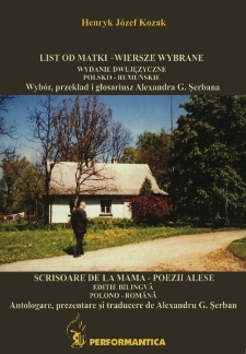 List od matki - wiersze wybrane = Scrisoare de la mama - poezji alese