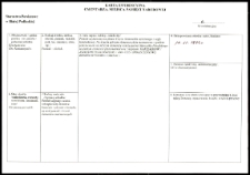 Cmentarze i miejsca pamięci w pow. Biała Podlaska : gm. Konstantynów : pomnik poświęcony Marszałkowi Józefowi Piłsudskiemu : karta ewidencyjna nr 6