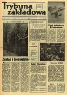 Trybuna Zakładowa : organ samorządów robotniczych R. 3 (1979) nr 3