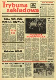 Trybuna Zakładowa : organ samorządów robotniczych R. 3 (1979) nr 13