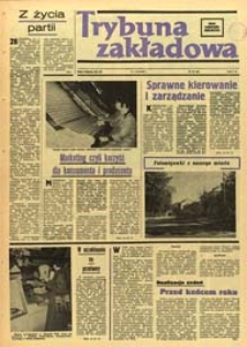 Trybuna Zakładowa : organ samorządów robotniczych R. 3 (1979) nr 20