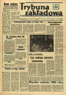 Trybuna Zakładowa : organ samorządów robotniczych R. 4 (1980) nr 3