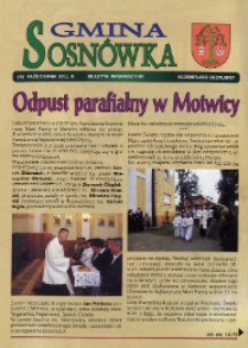 Gmina Sosnówka : biuletyn informacyjny Nr 9 (październik 2011)