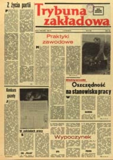 Trybuna Zakładowa : organ samorządów robotniczych R. 4 (1980) nr 13