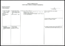 Cmentarze i miejsca pamięci w pow. Biała Podlaska : gm. Międzyrzec Podlaski : cmentarz katolicki w Puchaczach : karta ewidencyjna nr 11