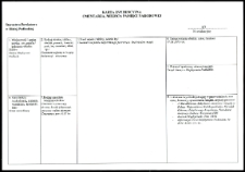 Cmentarze i miejsca pamięci w pow. Biała Podlaska : gm. Międzyrzec Podlaski : miejsce cmentarza wojennego z I wojny światowej w Tuliłowie : karta ewidencyjna nr 17