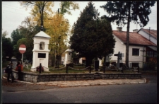 Cmentarze i miejsca pamięci w pow. Biała Podlaska : gm. Rossosz : pomniki i krzyże na miejscu pamięci w Rossoszu : fotografia