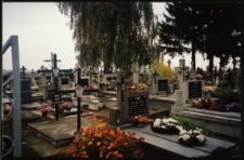 Cmentarze i miejsca pamięci w pow. Biała Podlaska : gm. Sławatycze : cmentarz katolicki w Sławatyczach : fotografia