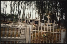 Cmentarze i miejsca pamięci w pow. Biała Podlaska : gm. Sławatycze : cmentarz prawosławny w Sławatyczach : fotografia