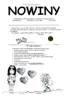 Nowiny : pismo redagowane przez uczniów SP w Rogoźnicy R. 2 (2002) nr 5-6 (25-26)