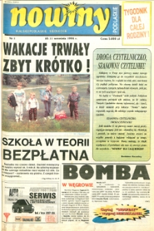 Nowiny Podlaskie: tygodnik R. 1 (1994) nr 1
