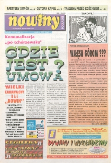 Nowiny Podlaskie: tygodnik R. 2 (1995) nr 6 (23)