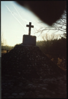 Cmentarze i miejsca pamięci w pow. Biała Podlaska : gm. Terespol : pomnik ku czci żołnierzy 34 pp poległych w bitwie pod Kobylanami w 1919 r. : fotografia