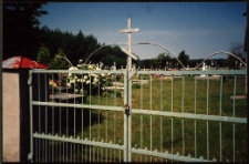 Cmentarze i miejsca pamięci w pow. Biała Podlaska : gm. Tuczna : cmentarz prawosławny w Leniuszkach : fotografia