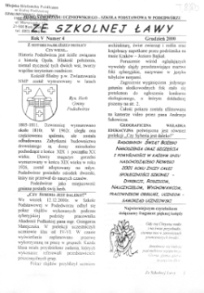 Ze Szkolnej Ławy : pismo samorządu uczniowskiego - Szkoła Podstawowa w Podedwórzu R. 5 (2000) nr 4