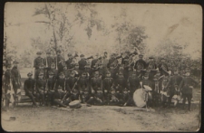 Orkiestra 34 Pułku Piechoty z Białej Podlaskiej w Brześciu nad Bugiem (Las Pugaczewski) [fotografia]